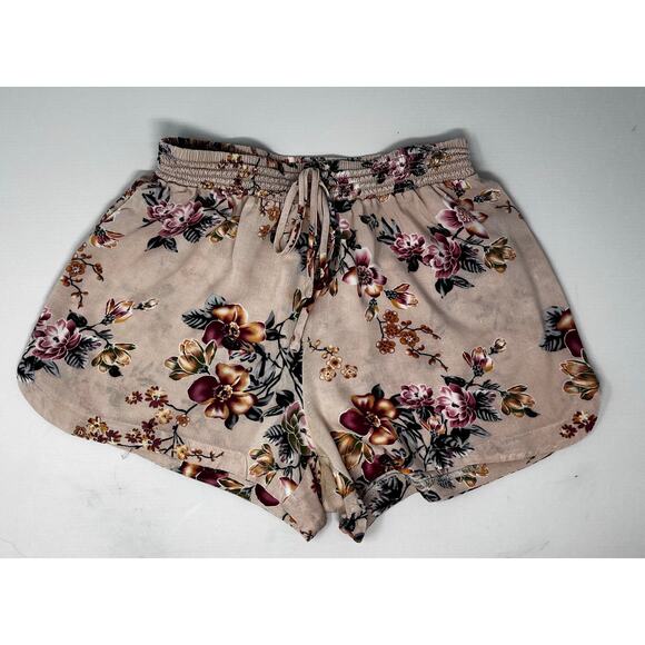 Joe B by Joe Benbasset Flowered Shorts 100% Rayon Size XSmall Pre-Owned - Picture 1 of 8